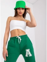 Teplákové nohavice EM DR 712 1.66P tmavo zelená