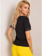 Tričko TW TS G 050.63P čierna Tričko TW TS G 050.63P čierna