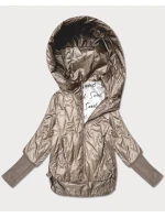 Dámska tenká pletená rebrovaná bunda Goodlookin beige (B8575-12) Dámska tenká pletená rebrovaná bunda Goodlookin beige (B8575-12)