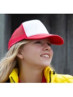 Result Headwear RC 089X 5-panelová sieťovaná čiapka „Detroit“ 28.089X fľašová/biela