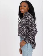 Blúzka DHJ BZ 6825.56 čiernobielych