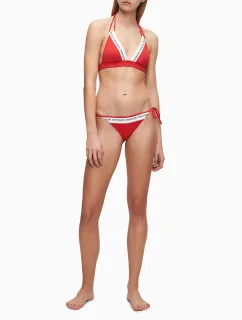 Spodný diel plaviek KW0KW00931-XBG červená - Calvin Klein