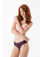 Nohavičky Simple Brasil tmavo fialové - Julimex