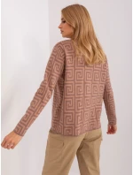 Jumper AT SW 2341.00P svetlohnedý Jumper AT SW 2341.00P svetlohnedý