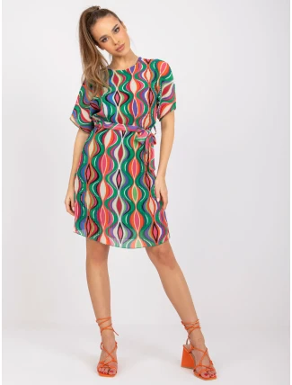 Dámske šaty-DHJ-SK-9651.51-zelené Dámske šaty-DHJ-SK-9651.51-zelené