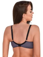 Dámska podprsenka Cloe BS0 1214 Tmavo šedý vzor - Gaia