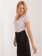 Blúzka D16113Z02448B béžová