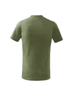 Basic tričko detské khaki