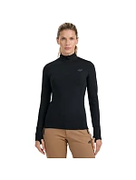 Dámska termo mikina 4F F098 dark black 4FWAW25UBRUF098 20S