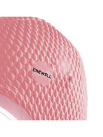 Plavecká čiapka Crowell Java Bubble ružovej farby.6