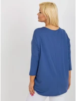 Blúzka RV BZ 3770.92 sivomodrá