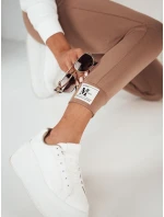 Dámske tepláky MILA camel FashionStreet UY1823