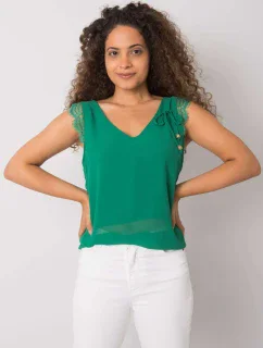 Dámsky top DHJ TP 13317.25P tmavo zelený