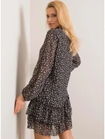 Šaty EM SK L1233.46P čierna a béžová