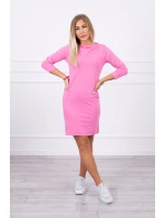 Klasické ružové šaty