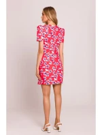 M856 Viacfarebné mini šaty - model 2