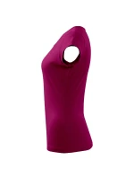 Pure tričko fuchsiovo červená