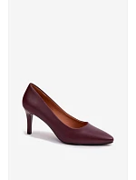 Lodičky s ihlovým podpätkom model 226322 Krok vo veľkom štýle Lodičky s ihlovým podpätkom model 226322 Krok vo veľkom štýle