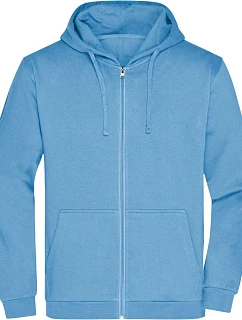 Daiber JN 756 Pánska mikina s kapucňou 02.0756 sky blue