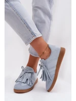 Dámské tenisky s třásněmi modré Dorivelle