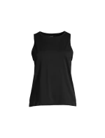 CASALL Essential Block Seamless Tank tréningové tričko čierne