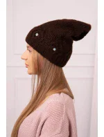 Dámska čiapka Ramona K383 hnedá