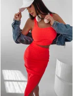 Dámsky komplet 277911 koralový - Ola Voga