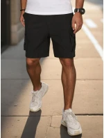 Pánske textilné bojové šortky čierne FashionStreet SX2503