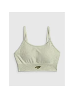 Dámska bezšvová tréningová podprsenka 4F 4FWSS26USBAF203-42A pre ženy