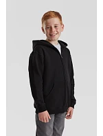 Fruit of the Loom Classic Kids Sweat Jacket Detská mikina s kapucňou 16.2045 heather grey Fruit of the Loom Classic Kids Sweat Jacket Detská mikina s kapucňou 16.2045 heather grey