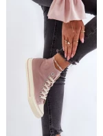 Dámske vysoké tenisky Big Star pink