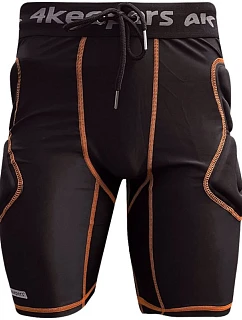 Brankárske šortky 4Keepers Elite II GK Short, čierne, veľkosť M