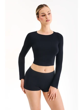 Bezšvové tričko s dlhým rukávom