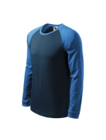 Malfini pánske tričko Street LS M MLI-13002 navy blue - Malfini