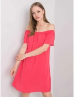 Šaty D73761M30145E koralové