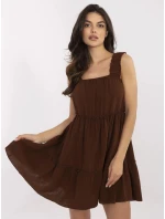 MI SK šaty A5036.78 hnedé
