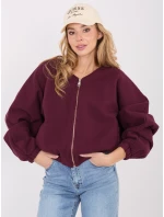 WT BL mikina A1455.87 bordová