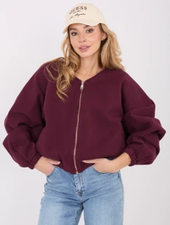 WT BL mikina A1455.87 bordová