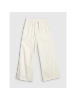 Dámske voľnočasové nohavice so širokými nohavicami 4F 4FWSS25TTROF1012-11S women's