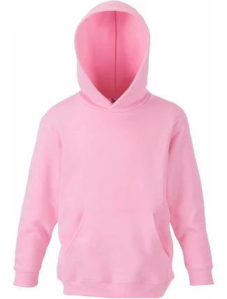 Fruit of the Loom Classic Kids Hooded Sweat Detská mikina s kapucňou 16.2043 svetloružová Fruit of the Loom Classic Kids Hooded Sweat Detská mikina s kapucňou 16.2043 svetloružová