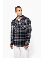 Kariban K 579 Flanelová košeľa s podšívkou zo sherpa fleecu 20.K579 storm grey/navy Kariban K 579 Flanelová košeľa s podšívkou zo sherpa fleecu 20.K579 storm grey/navy