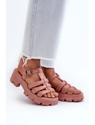 Pachnące Sandały Damskie ZAXY NN285038 Brudny Róż