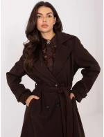 Kabát IT EN 97035.08P tmavohnedý Kabát IT EN 97035.08P tmavohnedý