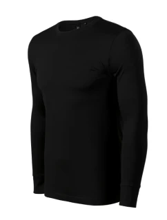 Pánske tričko Merino Rise LS black
