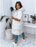 Dámska vesta LARIS ecru FashionStreet TY2835 Dámska vesta LARIS ecru FashionStreet TY2835