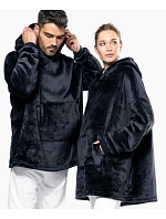 Kariban K 410 Loungewear Mikina s kapucňou zo sherpafleece 20.K410 night navy