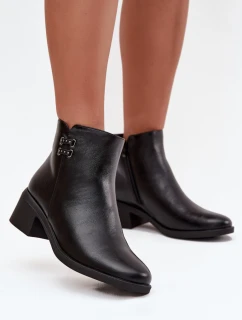 Topánky na podpätku model 222522 Step in style