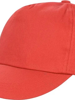 Result Headwear RC 080X 5-panelová polyesterová čiapka s výstupkom 28.080X červená