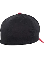 Flexfit 6277T/6277TT 6-panelová čiapka Flexfit Wooly Combed 55.277T čierna/červená