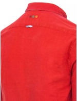 Červené pánske tričko Dstreet DX2266